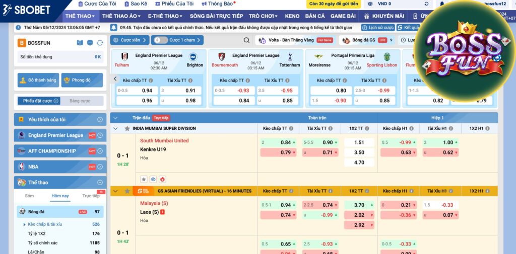 Hướng Dẫn Tải App Bossfun 88 Trên Tất Cả Hệ Điều Hành Chi Tiết 2 Chơi bóng đá Bossfun Sbobet